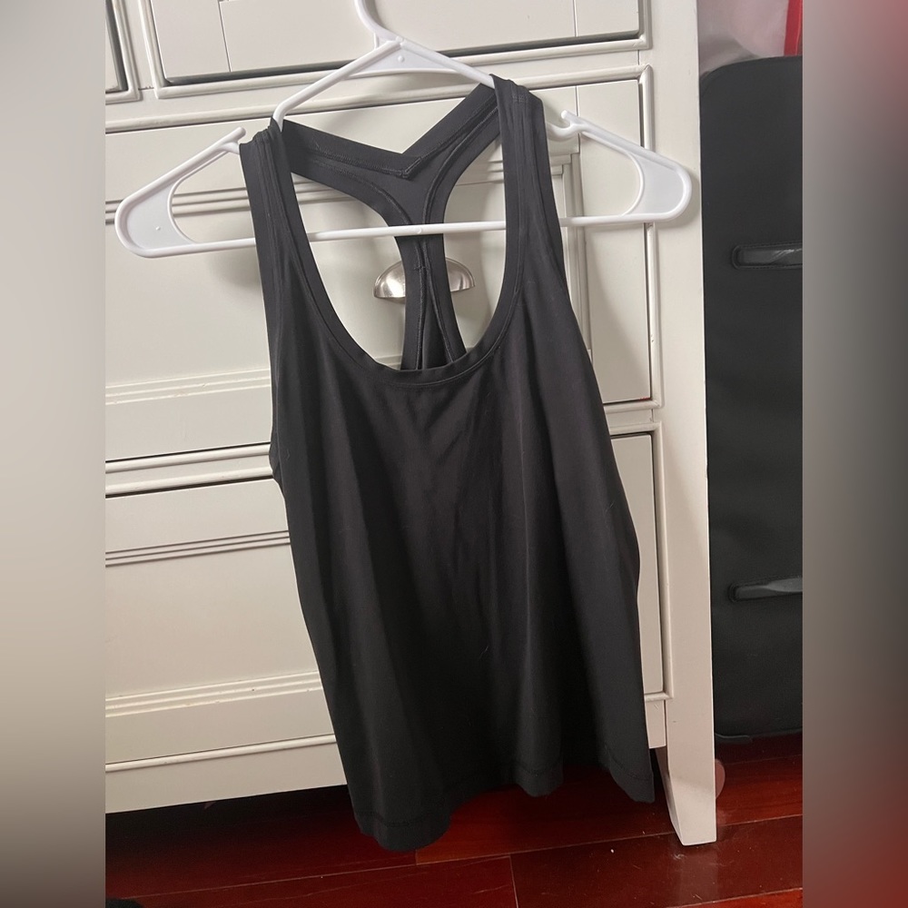 lululemon black cool razorback